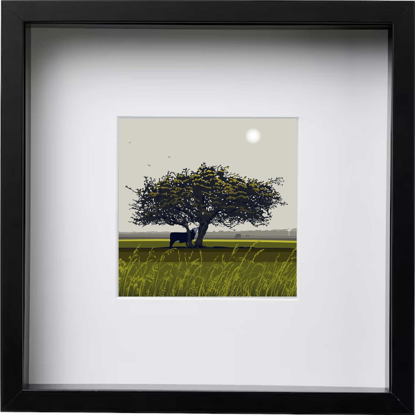 That Hawthorn Tree - Framed Art by Nichola Kent