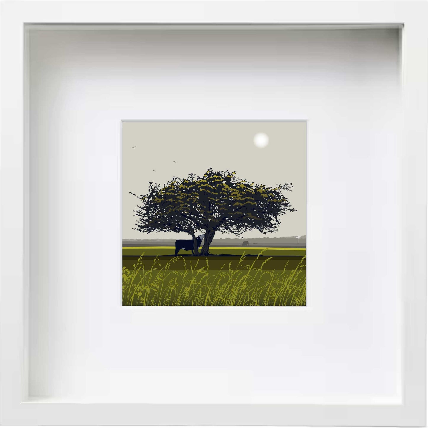 That Hawthorn Tree - Framed Art by Nichola Kent