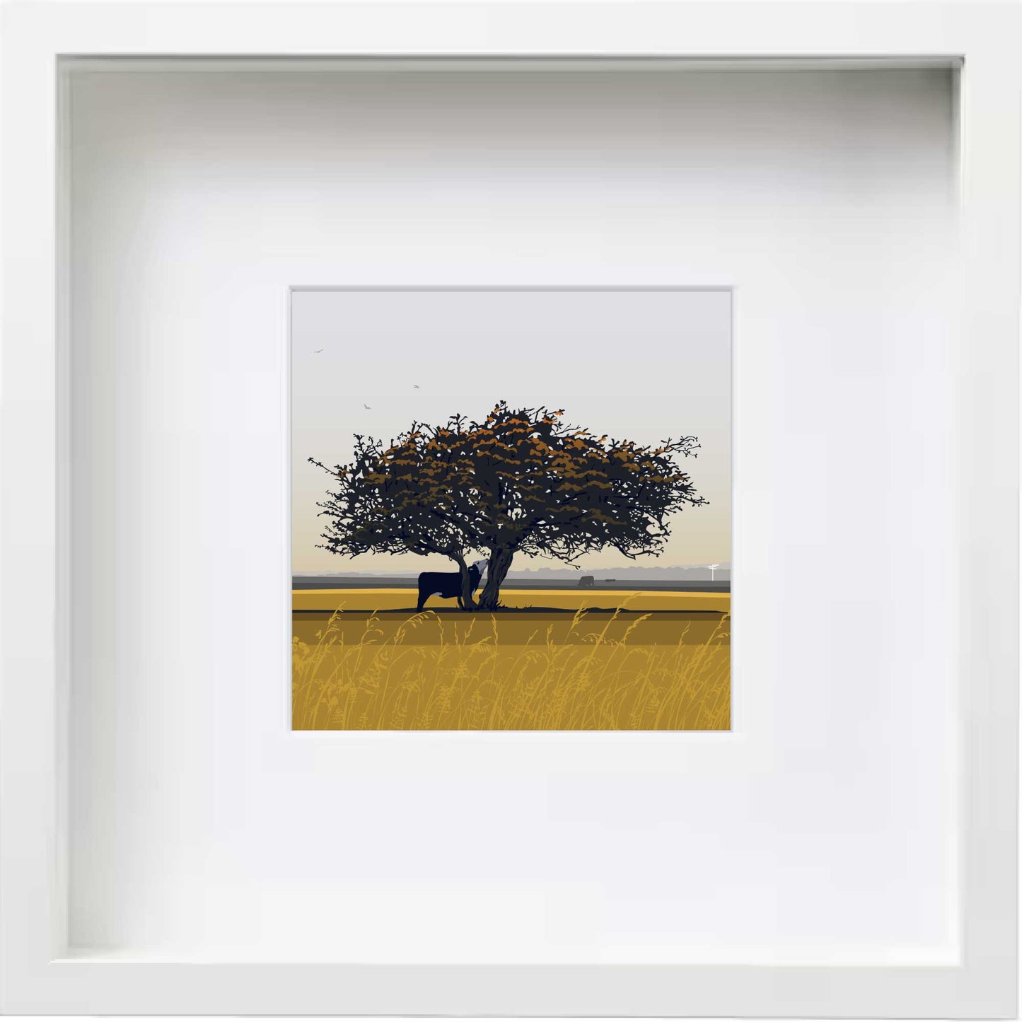That Hawthorn Tree - Framed Art by Nichola Kent