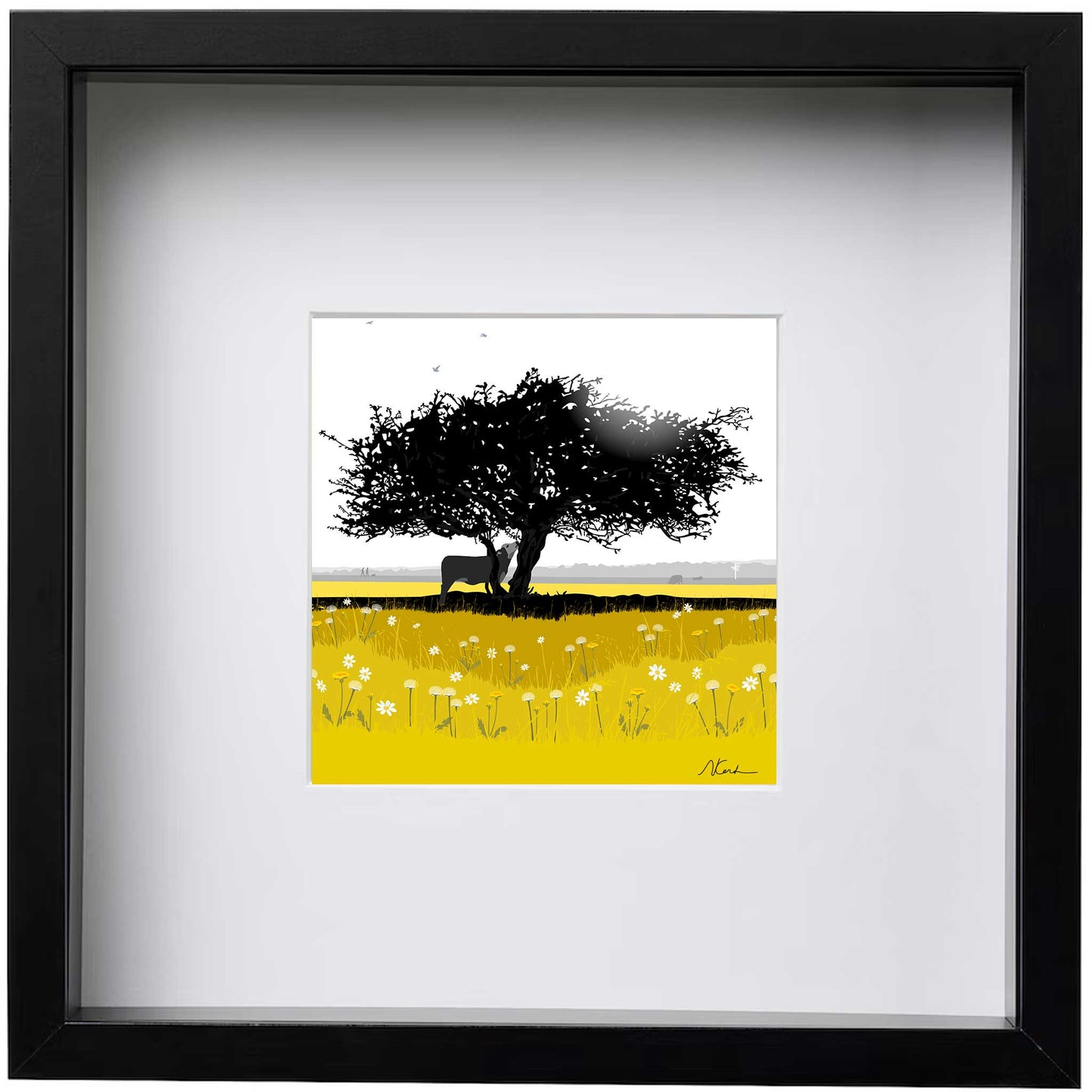That Hawthorn Tree - Framed Art by Nichola Kent