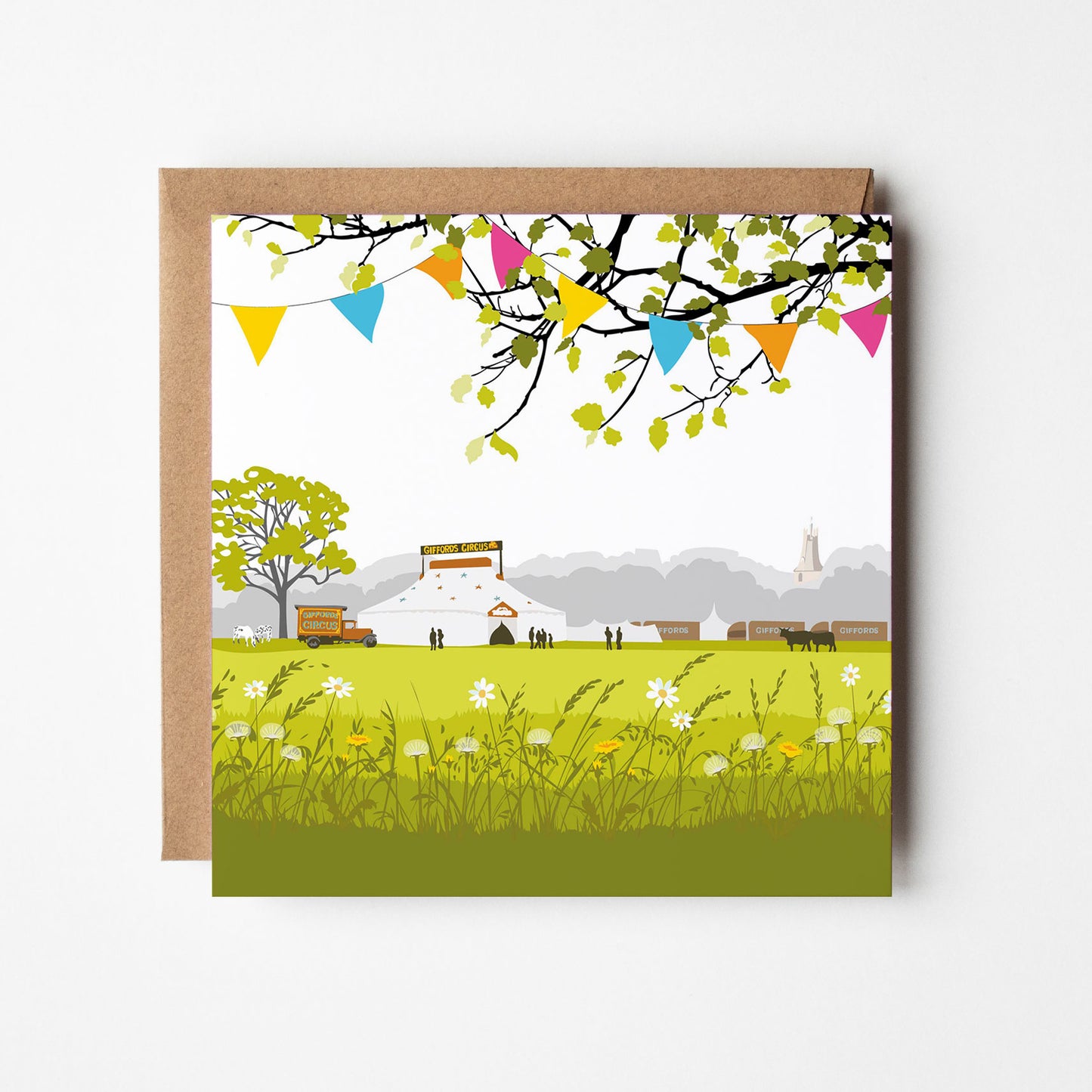 The Circus, Minchinhampton - Blank Card