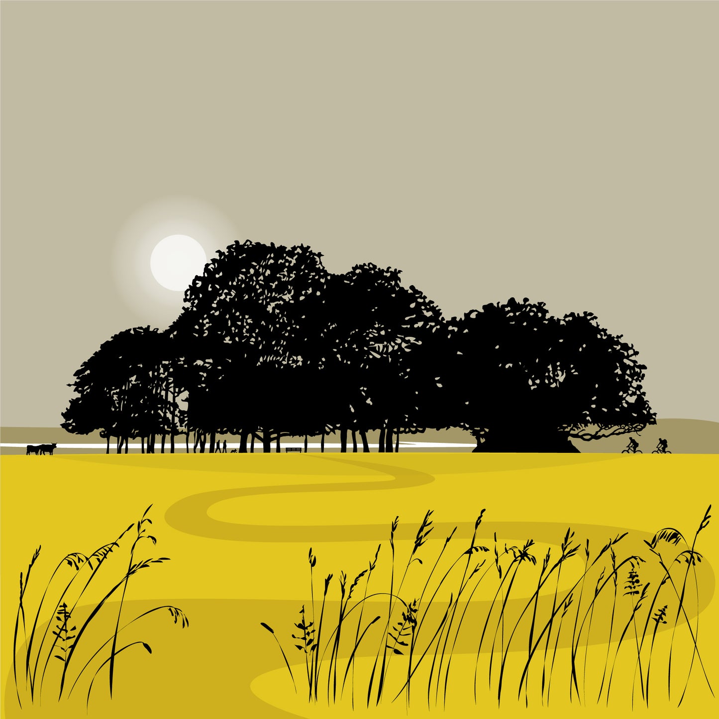 Rodborough Trees Card