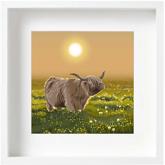 Highland Heaven - Kent and Co Framed Art Print by Nichola Kent