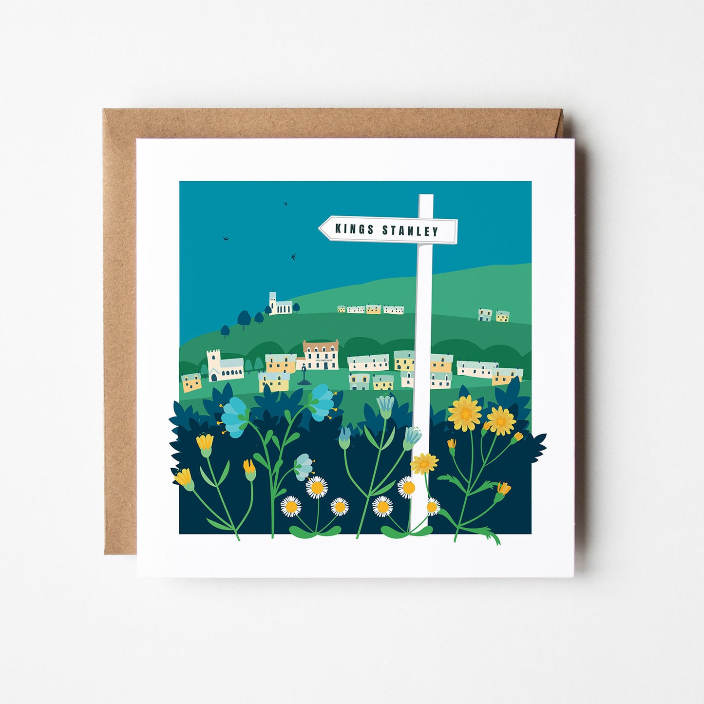 Signposted King's Stanley Card