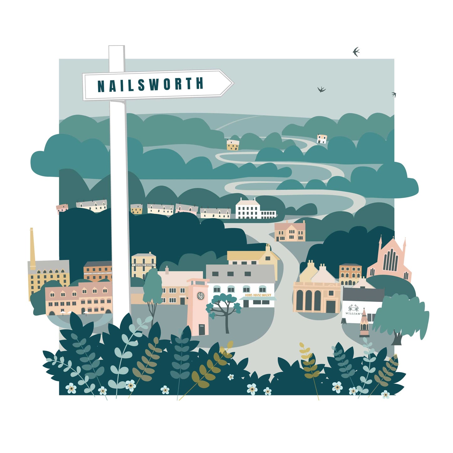 Signposted Nailsworth Card