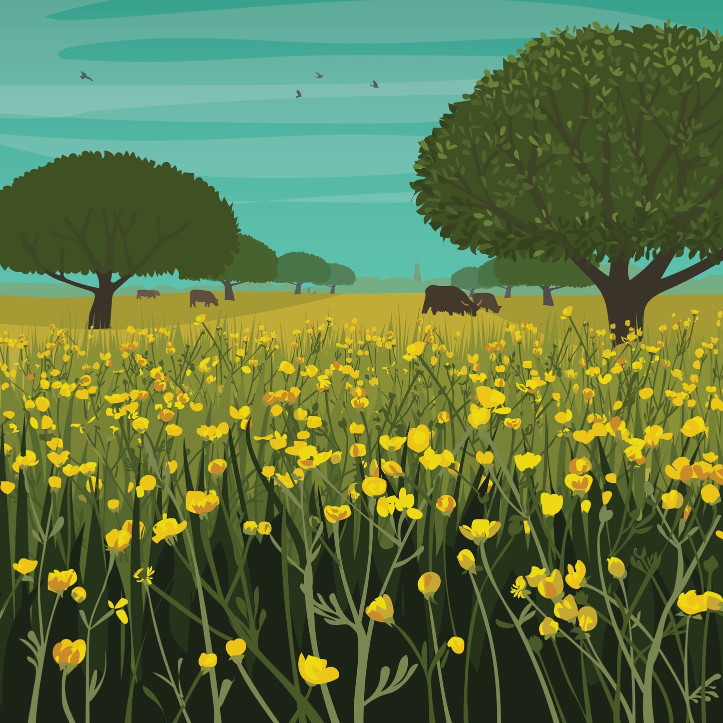 The Avenue Blank Card