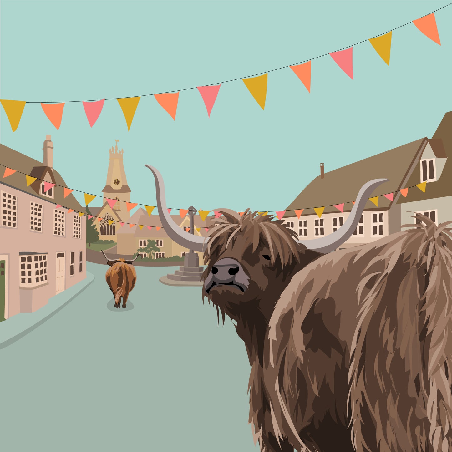 They're Out! Blank Card