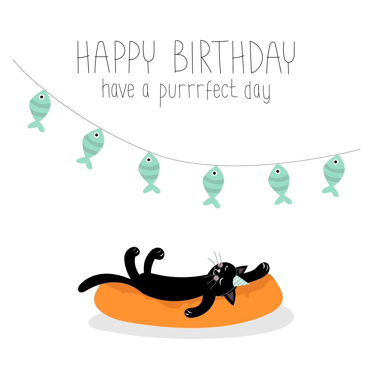 Cat Birthday Card