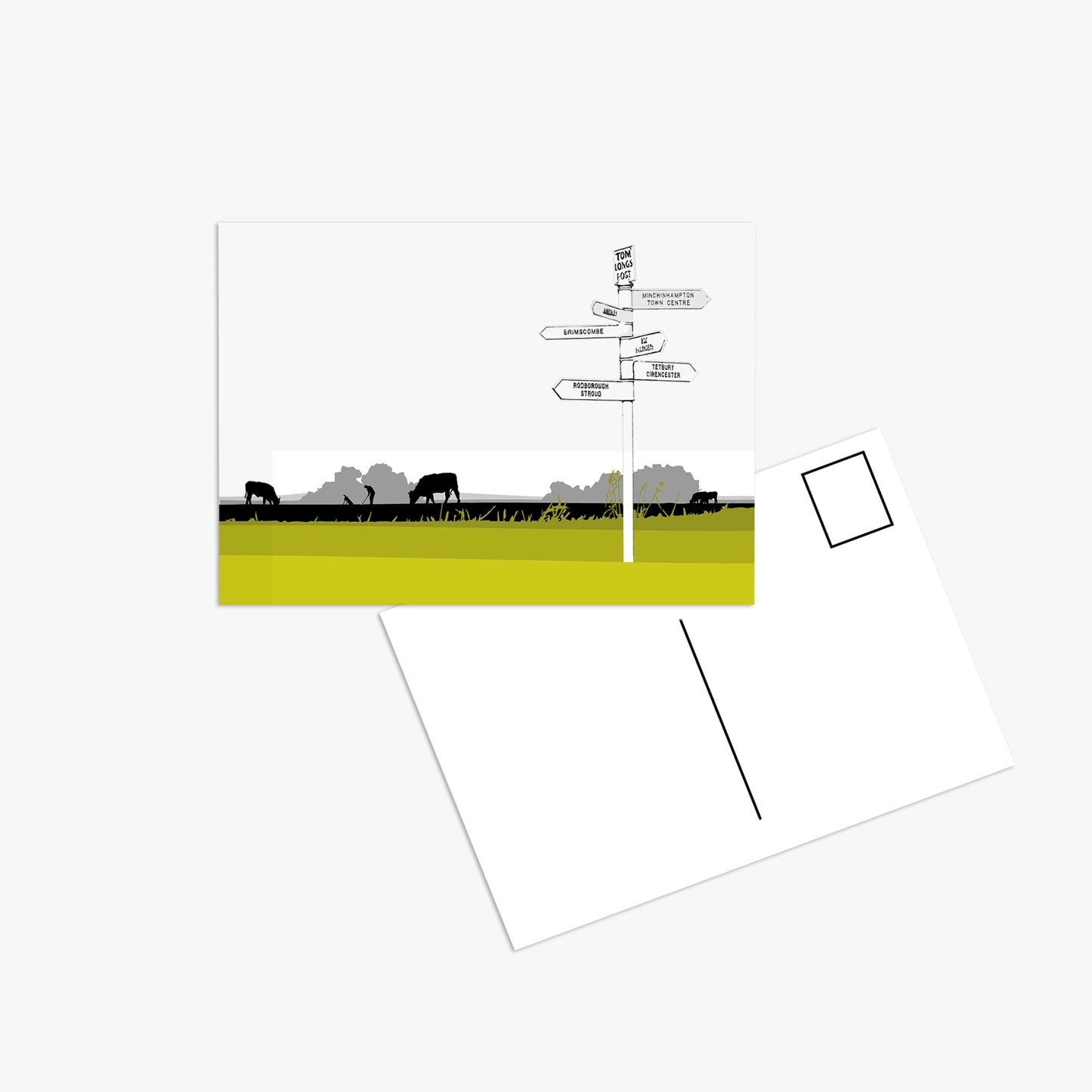 Tom Longs Post - Postcard