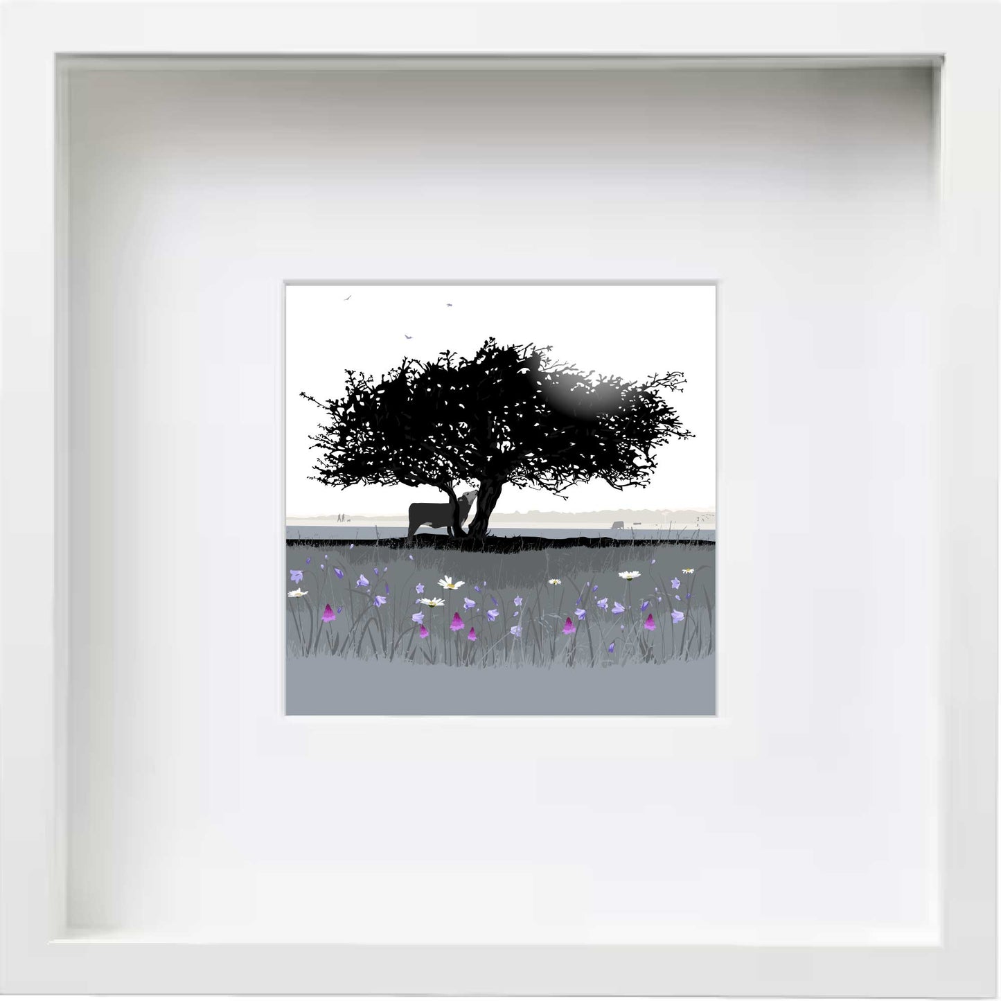 That Hawthorn Tree - Framed Art by Nichola Kent
