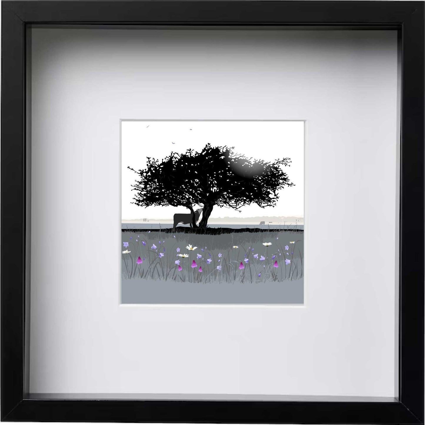 That Hawthorn Tree - Framed Art by Nichola Kent