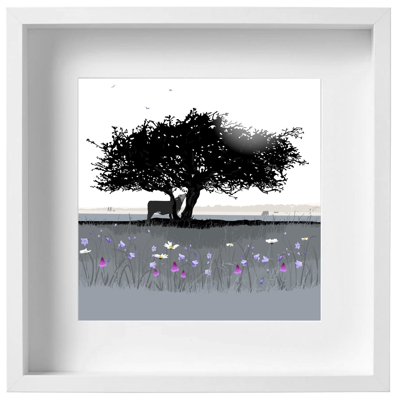 That Hawthorn Tree - Framed Art by Nichola Kent