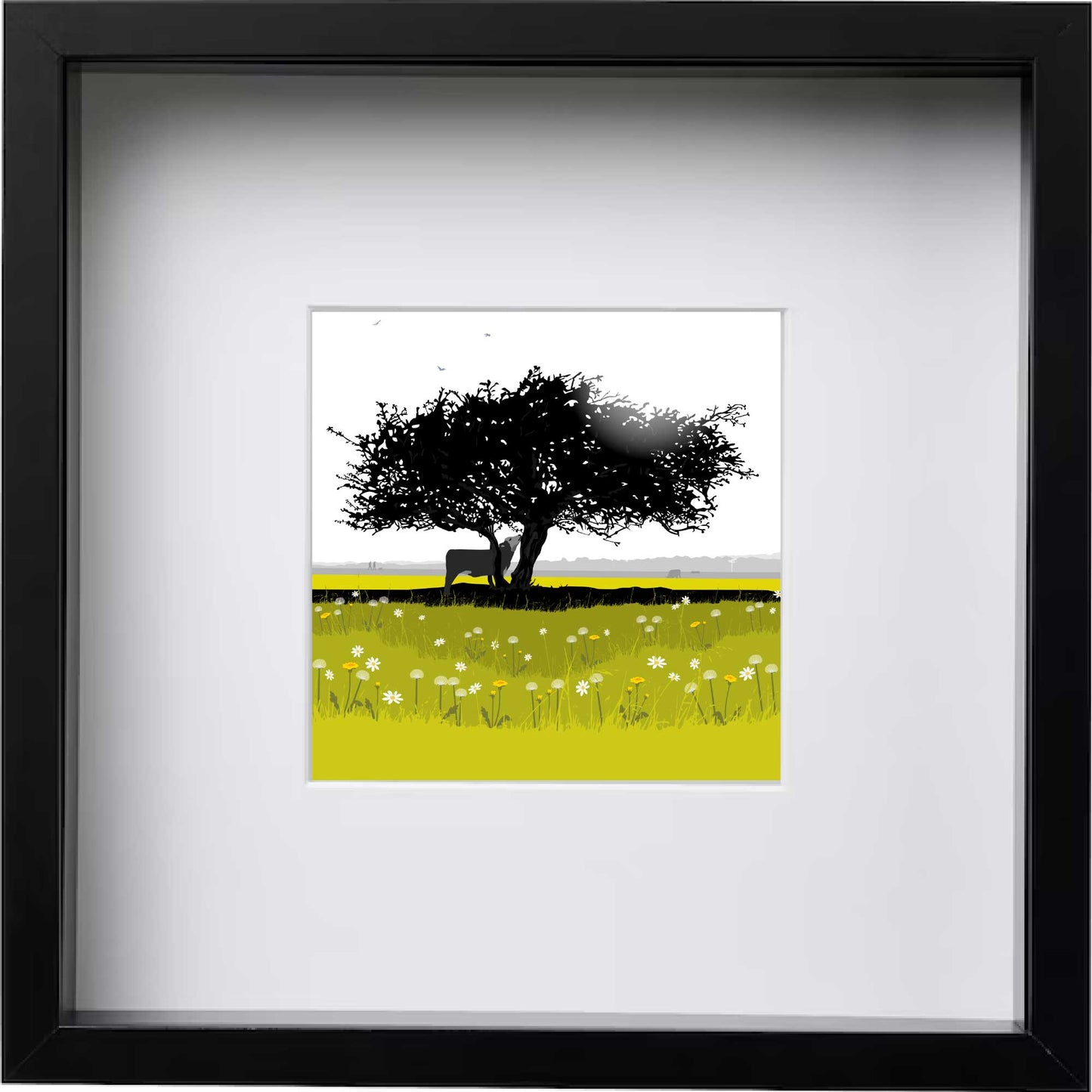 That Hawthorn Tree - Framed Art by Nichola Kent
