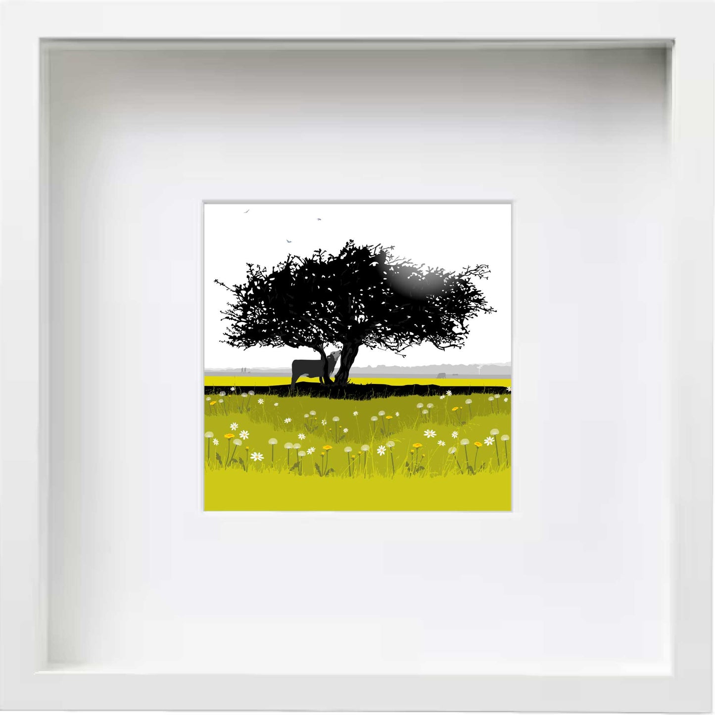 That Hawthorn Tree - Framed Art by Nichola Kent