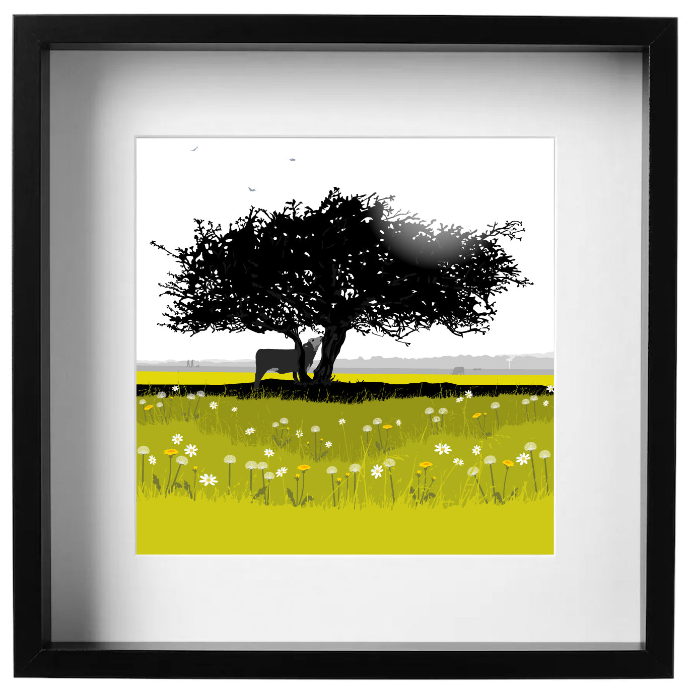 That Hawthorn Tree - Framed Art by Nichola Kent