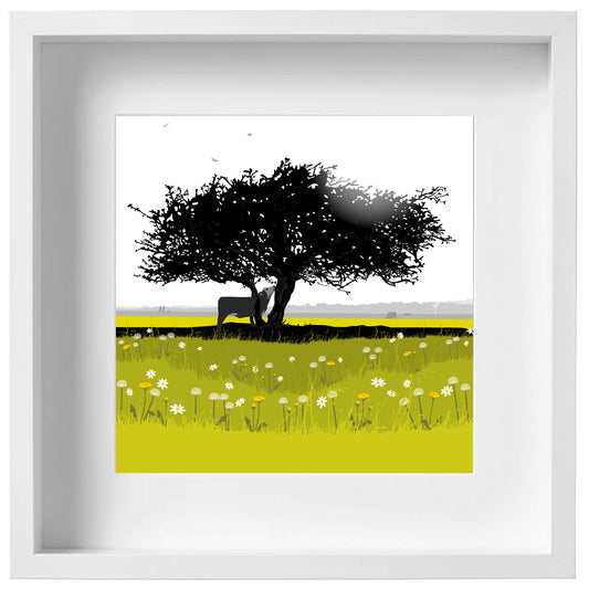 That Hawthorn Tree - Framed Art by Nichola Kent