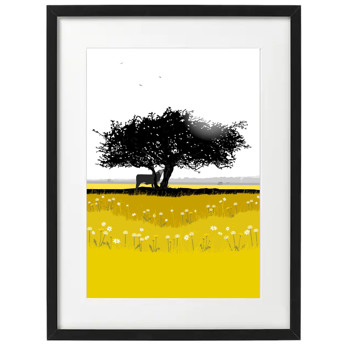 That Hawthorn Tree - Framed Art by Nichola Kent