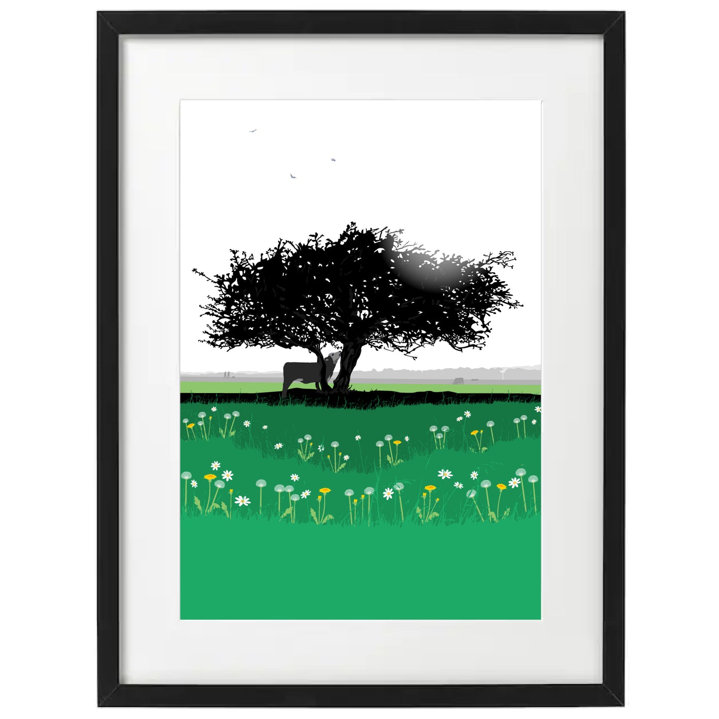 That Hawthorn Tree - Framed Art by Nichola Kent