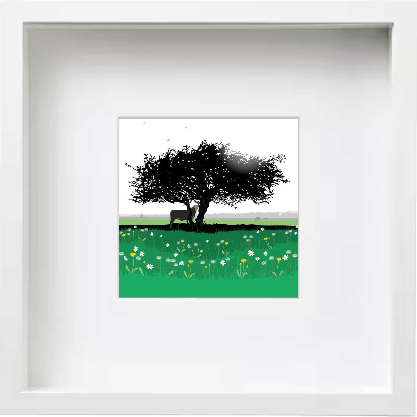 That Hawthorn Tree - Framed Art by Nichola Kent