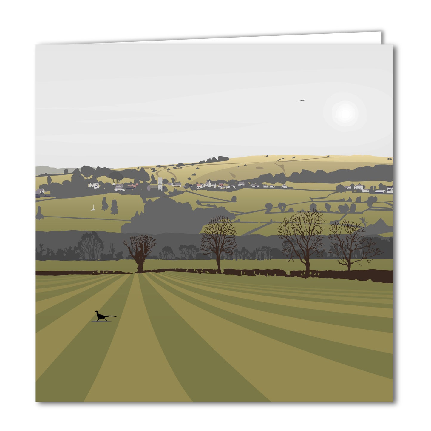 Selsley Common Blank Card