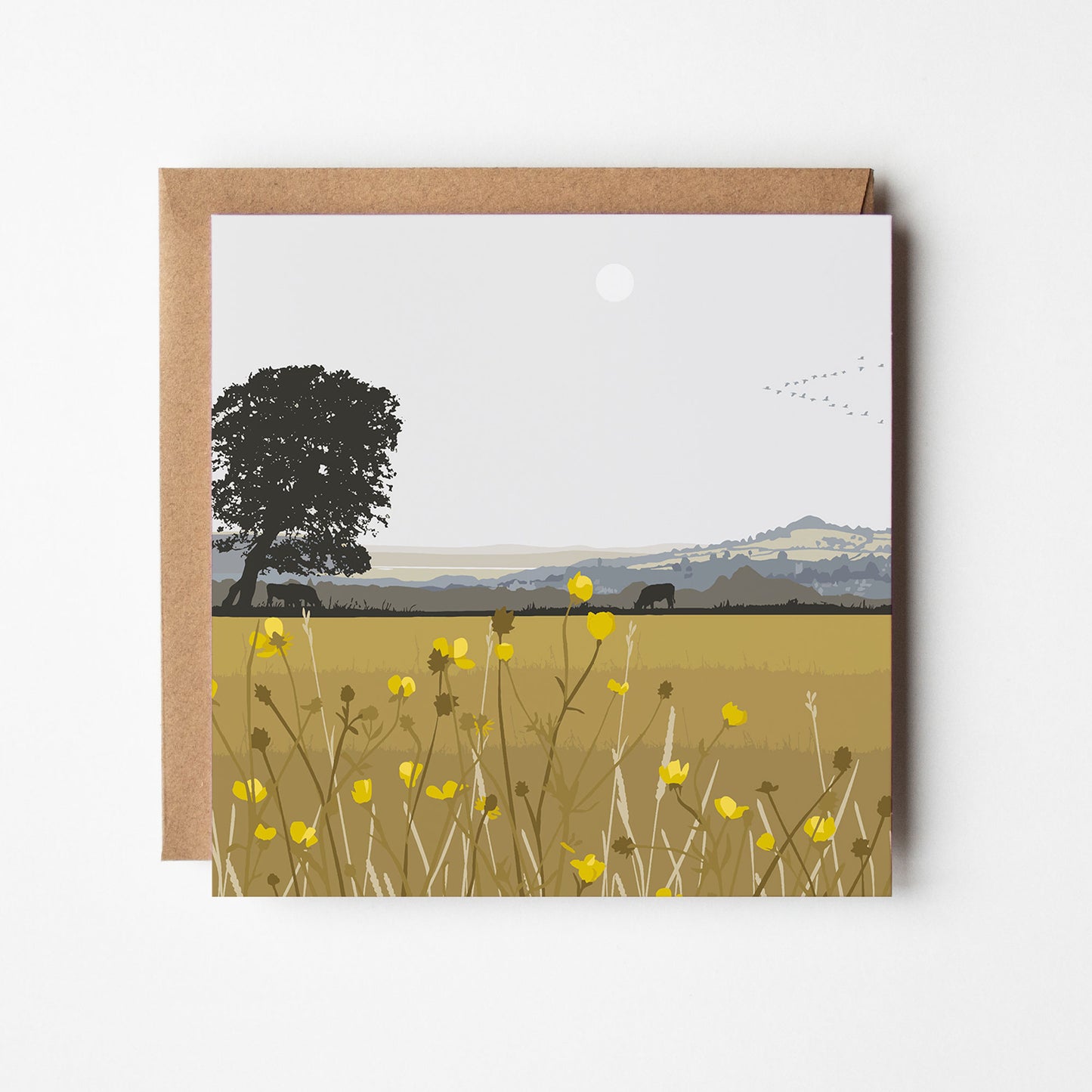 Rodborough view Blank Card