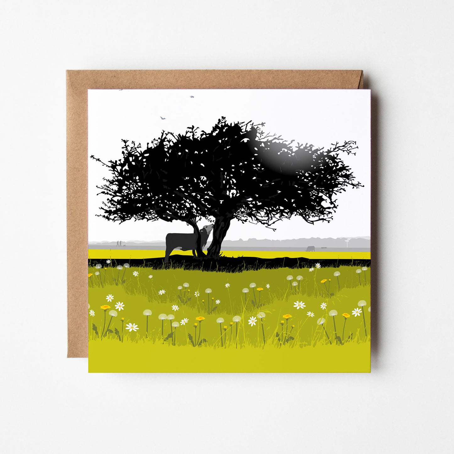 That Hawthorn Tree Blank Card