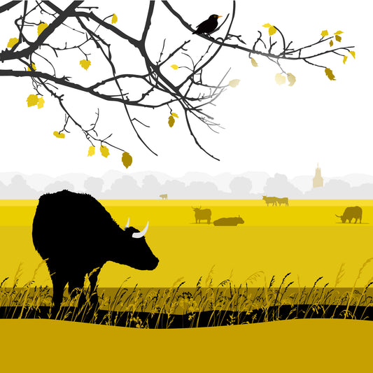 The Lookout - Giclée Art Print by Nichola Kent