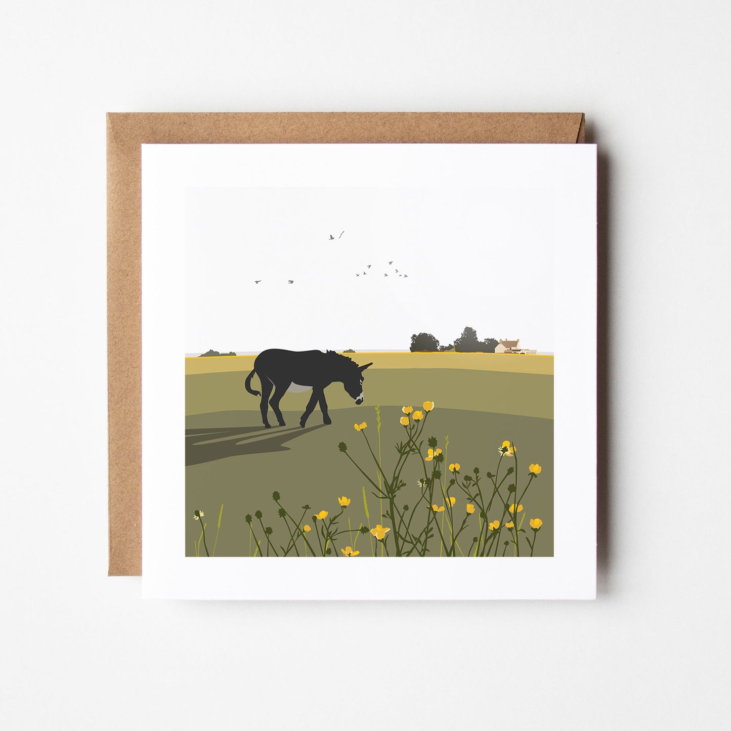 Alfie and Buttercups Blank Card