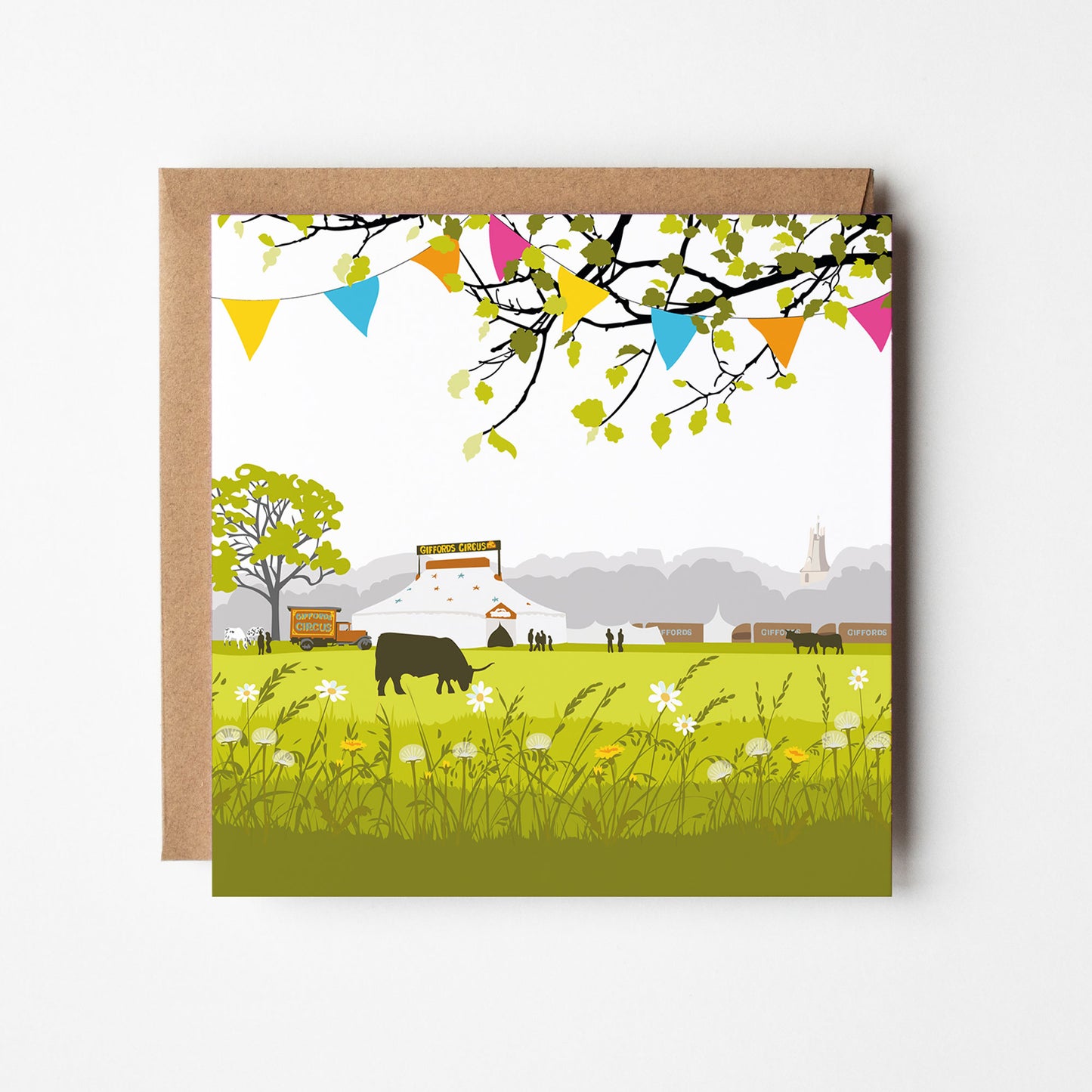 The Circus, Minchinhampton - Blank Card