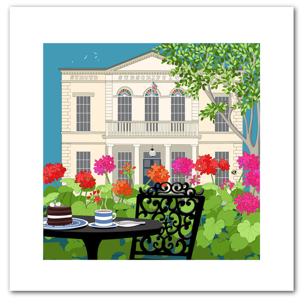 Subscription Rooms, Stroud - Kent and Co Art Print by Nichola Kent