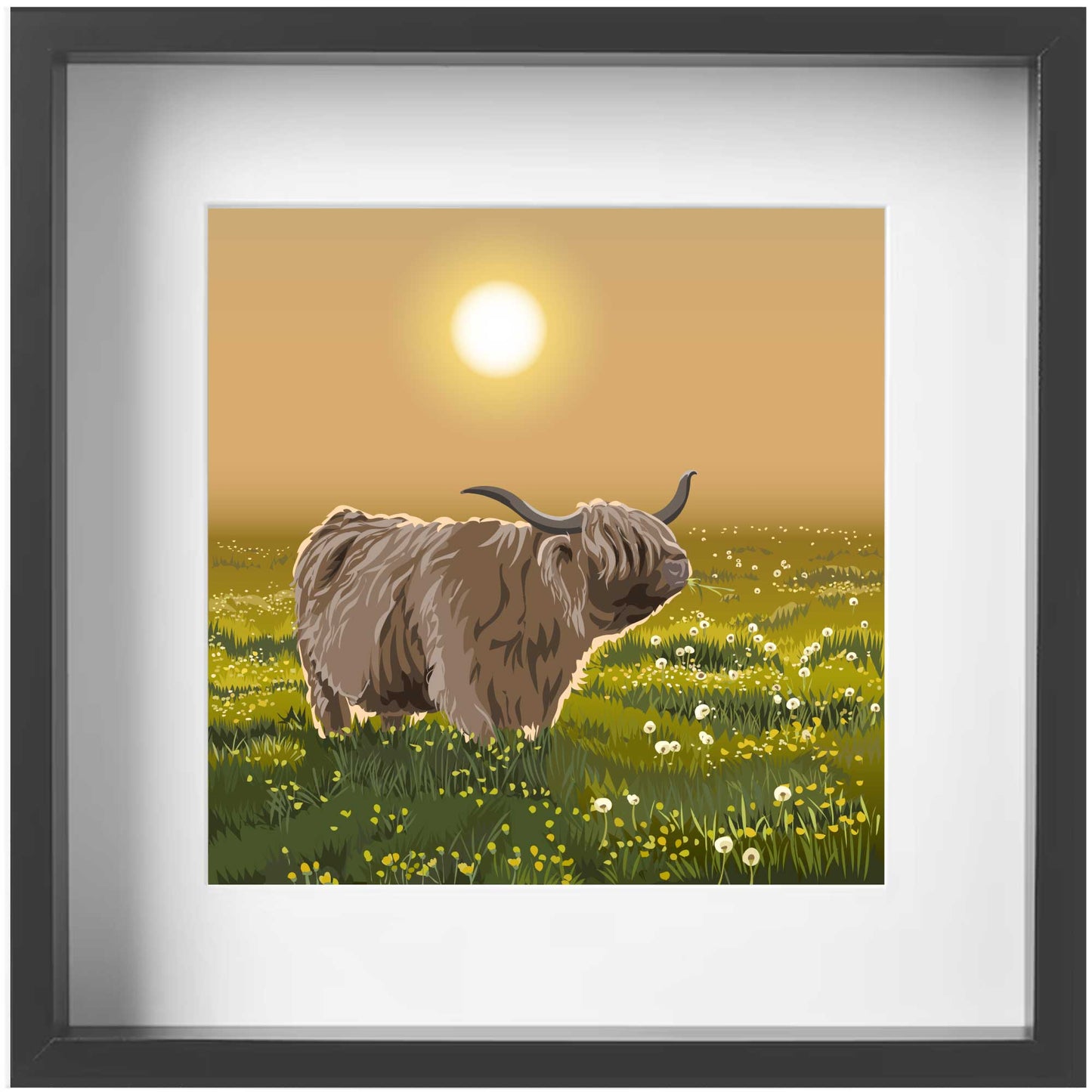 Highland Heaven - Kent and Co Framed Art Print by Nichola Kent