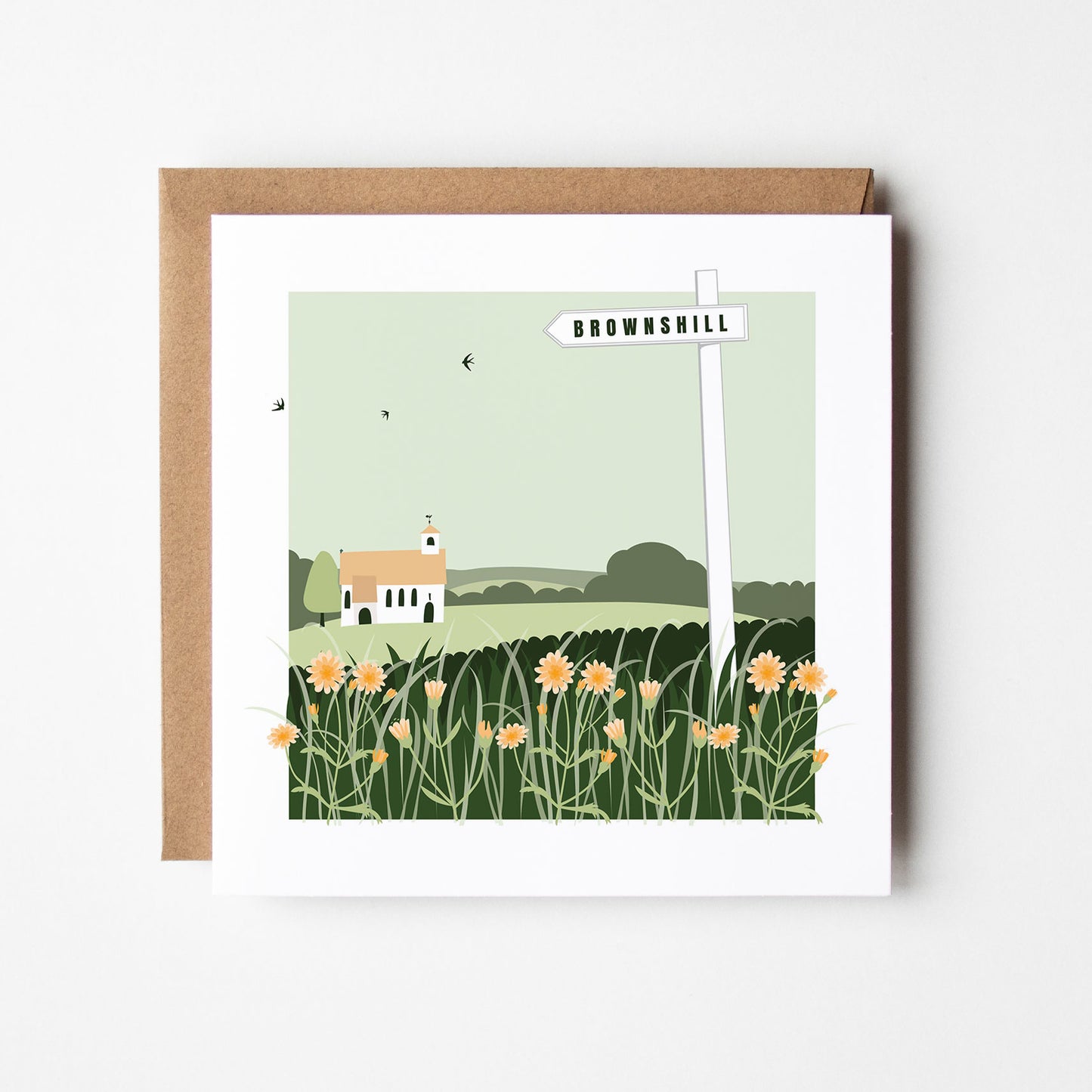 Signposted Brownshill Card