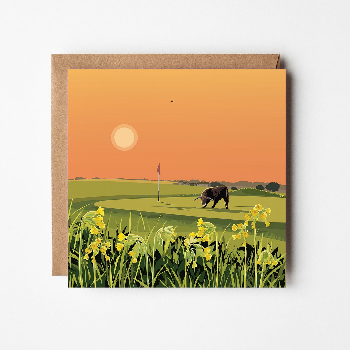 Cowslips Blank Card