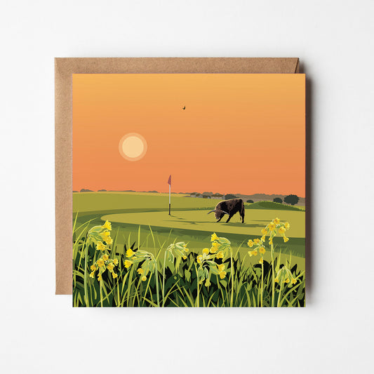 Cowslips Blank Card