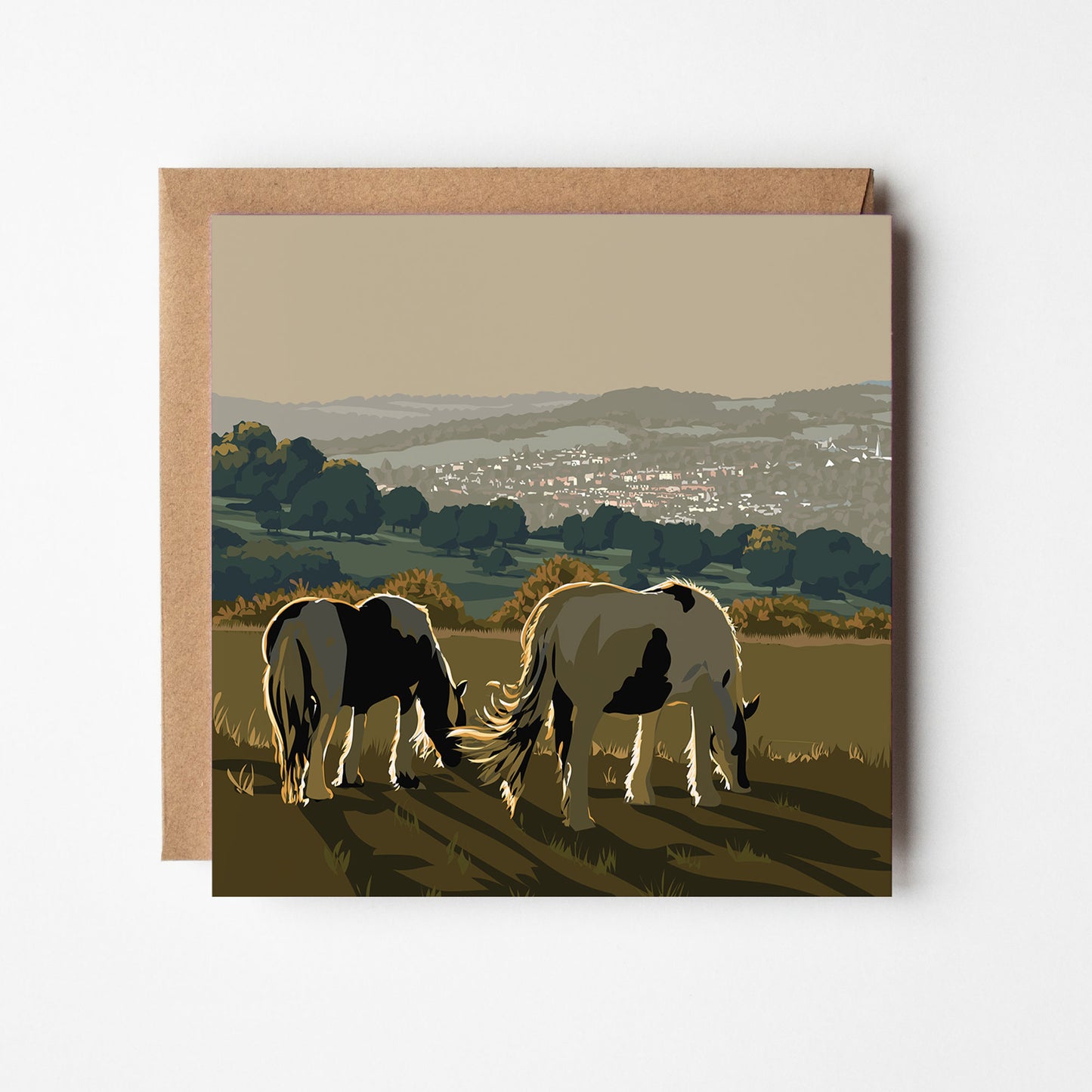 Stroud Valley View Blank Card