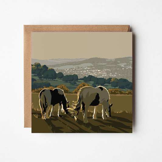 Stroud Valley View Blank Card