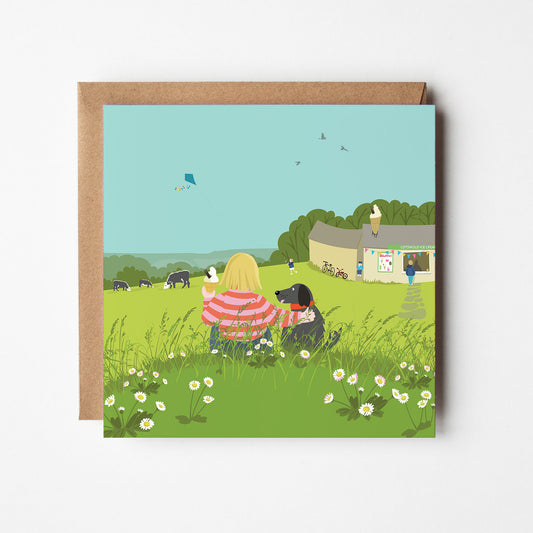 The Ice Cream Factory Blank Card