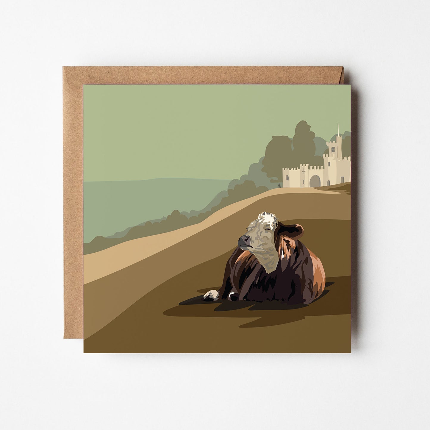 Summer Slumber Blank Card