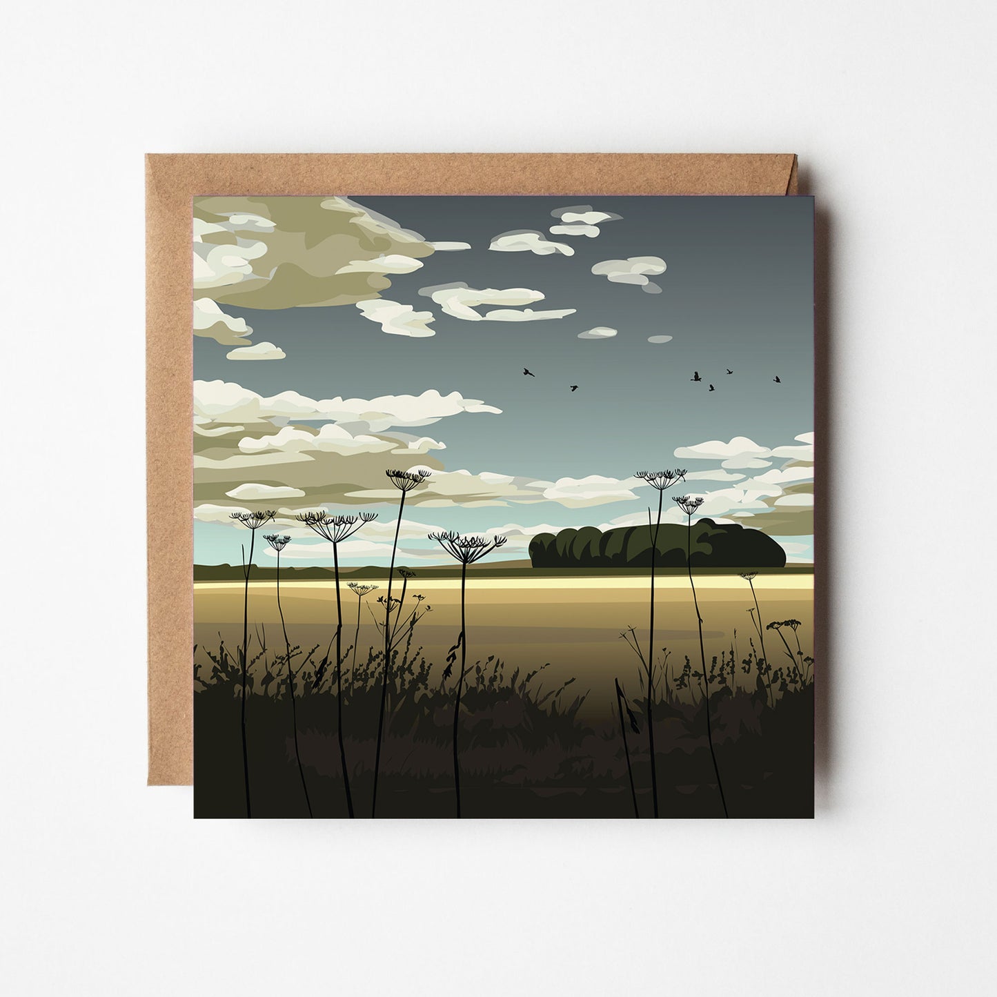 Stormy Skies Blank Card