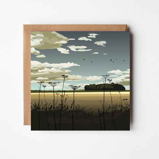 Stormy Skies Blank Card