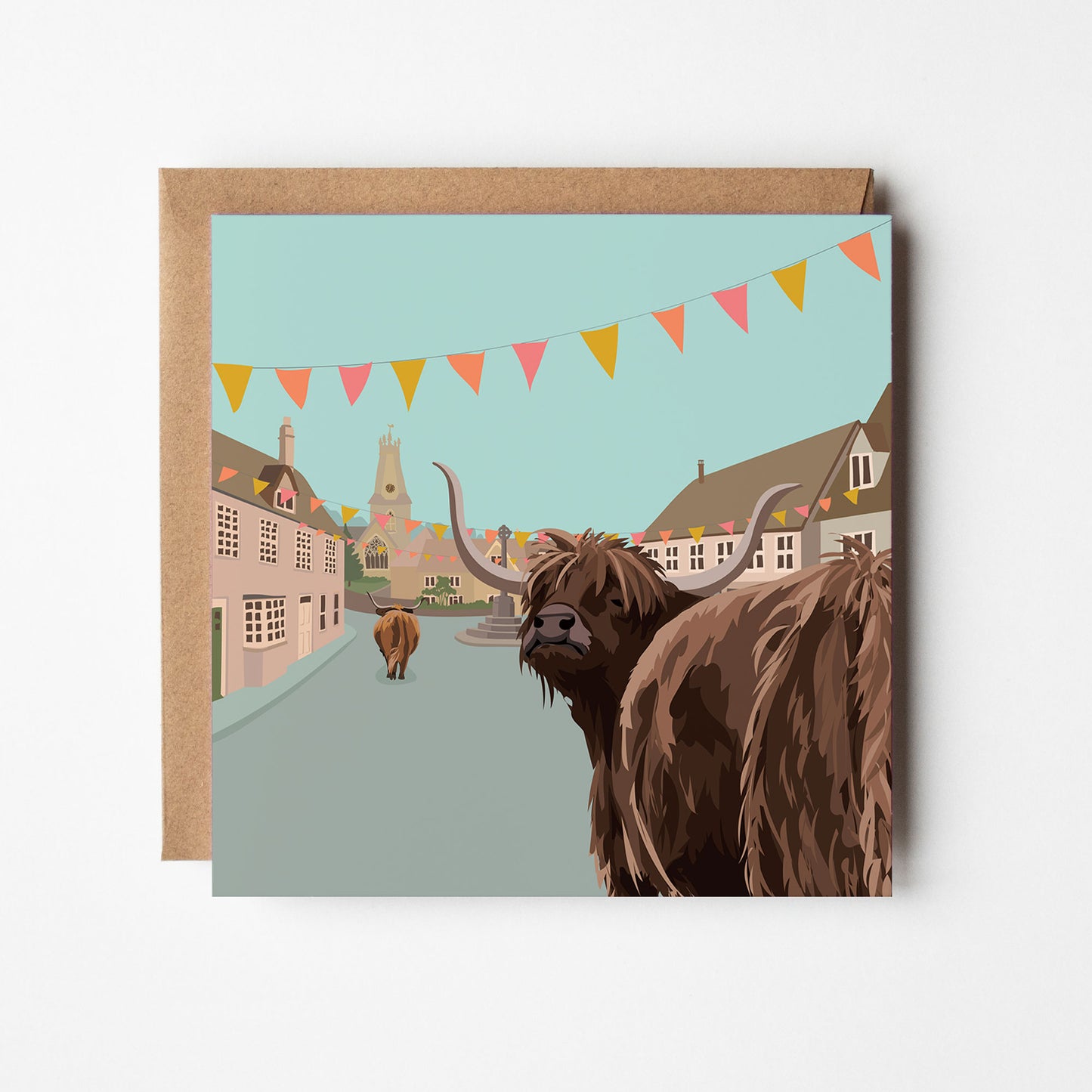 They're Out! Blank Card