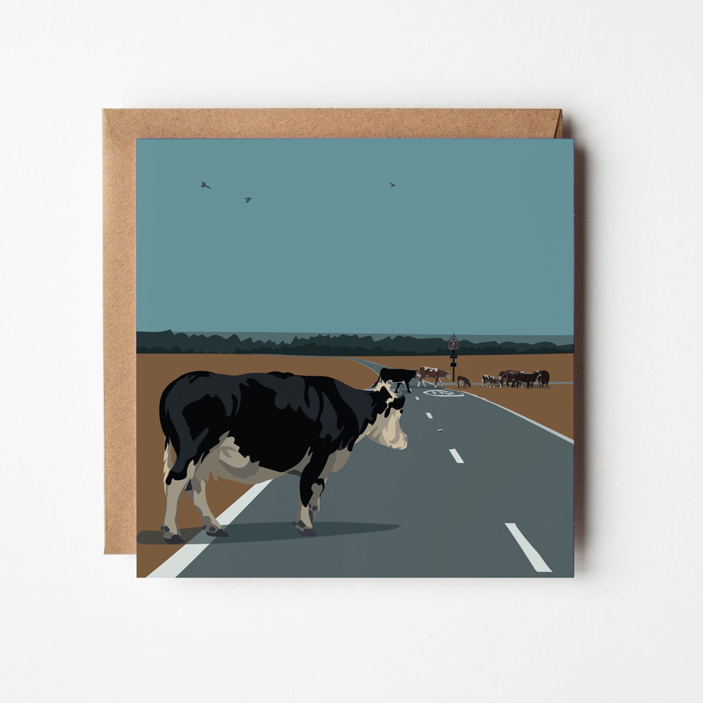 Traffic Jam on the Common Blank Card