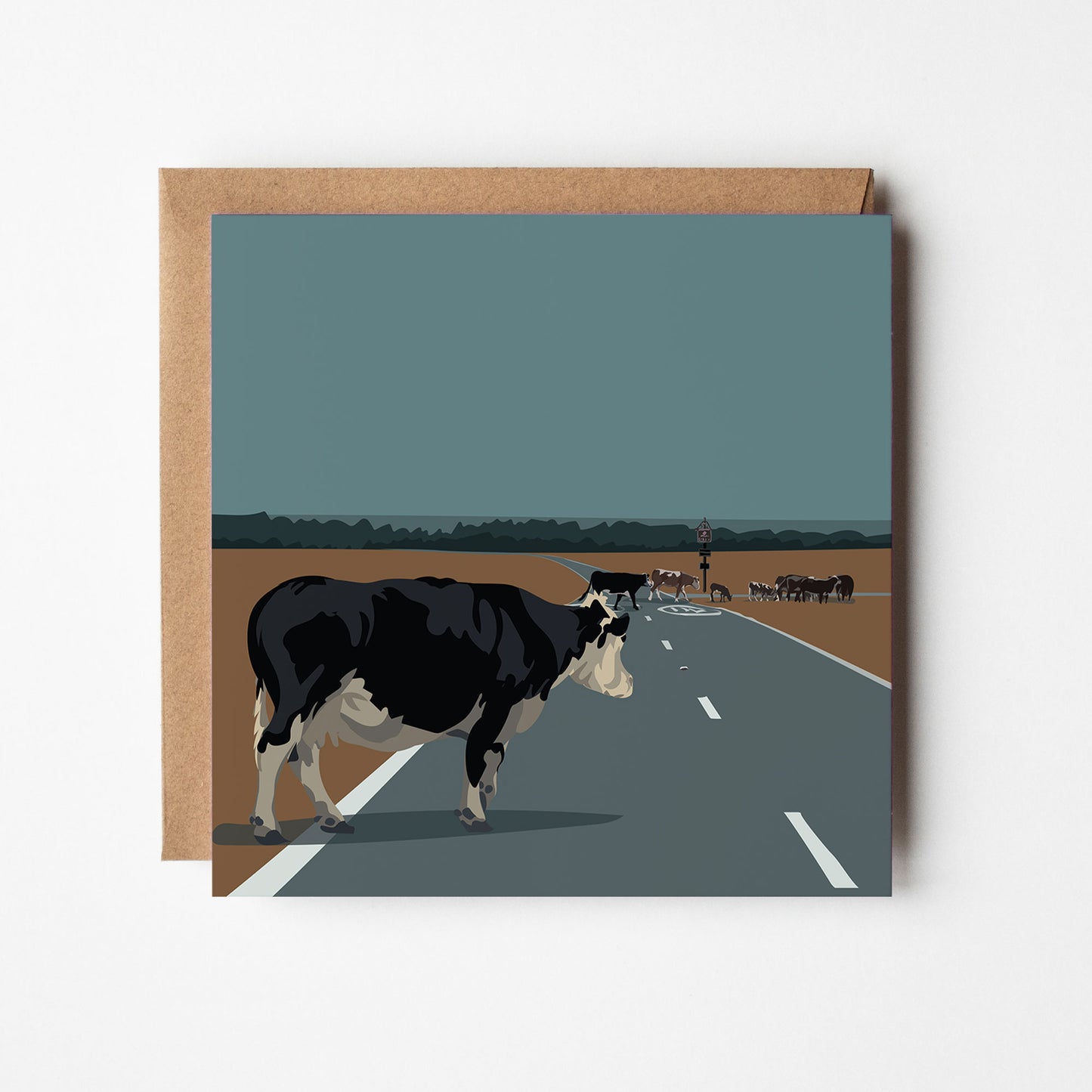 Traffic Jam on the Common Blank Card