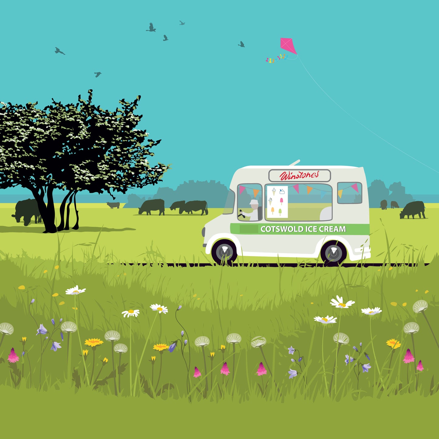 Ice Creams and Wild Flowers