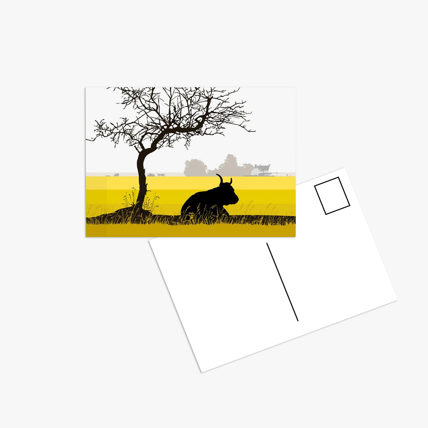 The Lodge View - Postcard