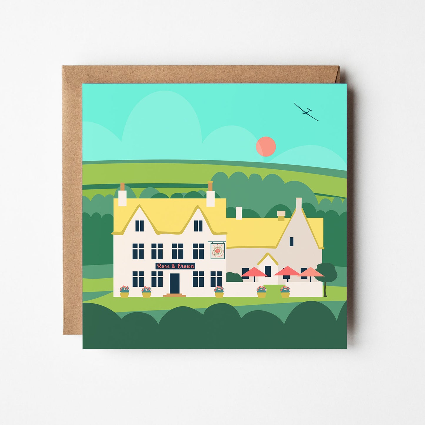 Nympsfield Community Pub Blank Card