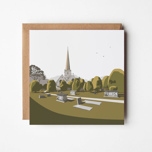 Painswick Church Blank Card