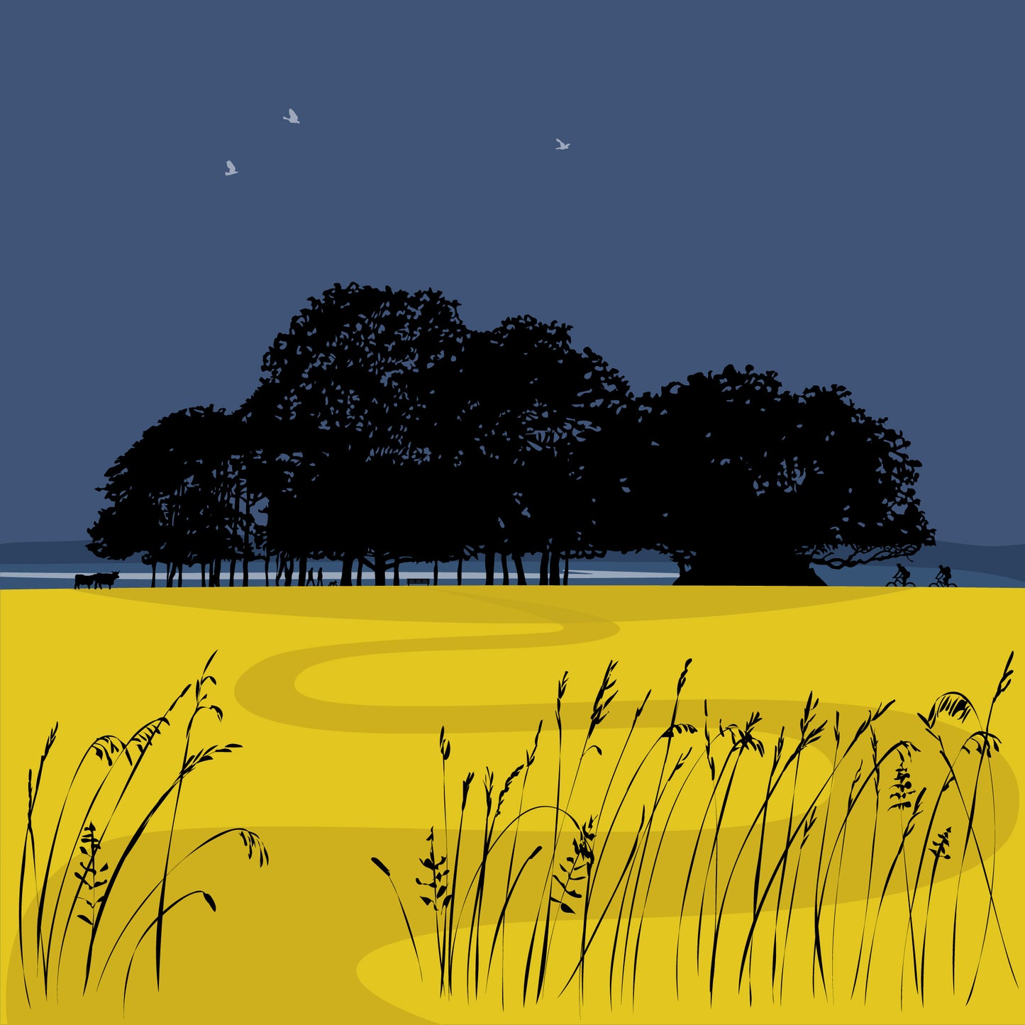 Rodborough Trees Card