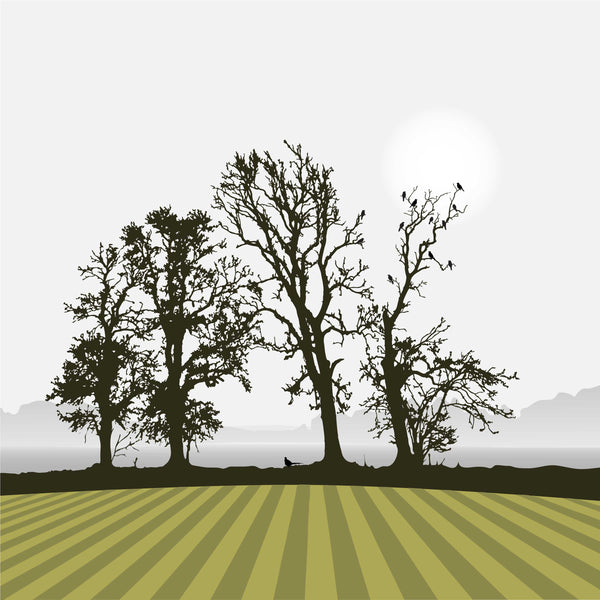 Ploughed Field - Green - Unframed Prints