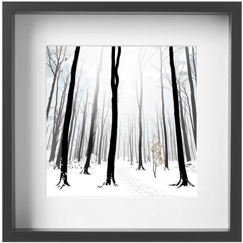 Frith Wood - Kent and Co Framed Art Print by Nichola Kent